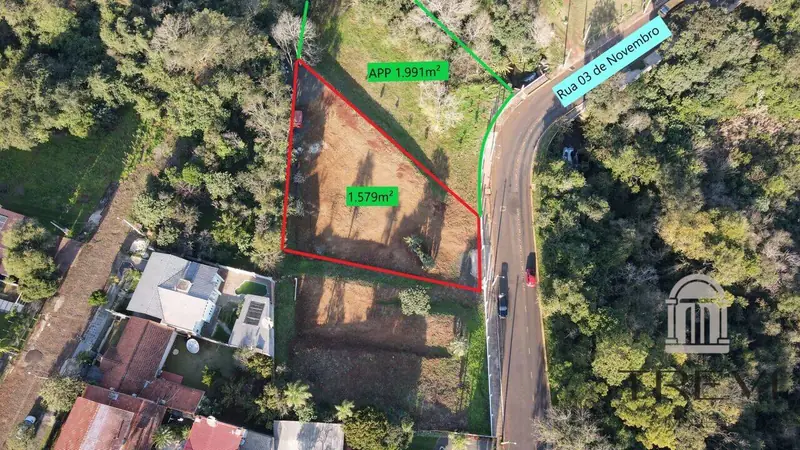 Terreno no bairro Centro, em Santa Rosa